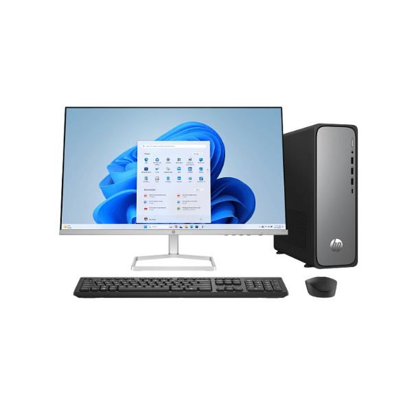 PC HP OmniDesk Slim S03-0050LA C34KGLA#ABM, Monitor 23.8" S5 524SW FHD, Intel Core I5 14400, SSD 512GB, DDR5 8GB,