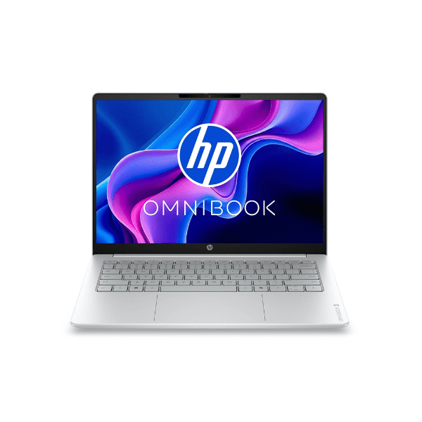 PORTATIL HP OmniBook 3 14-HU0050LA D4EU0LA#ABM, 14" IPS 2K, Intel Core 5 120U, SSD 512GB, DDR5 8GB, Silver