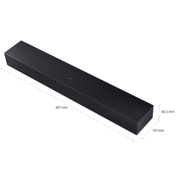 Barra De Sonido Samsung HW-B400F/ZL Woofer Integrado, 40W De Potencia