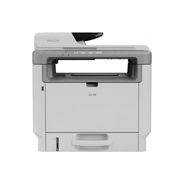 IMPRESORA RICOH Laser 132 MF Multifuncional, 34ppm, Duplex, Red, ADF M0G0-17