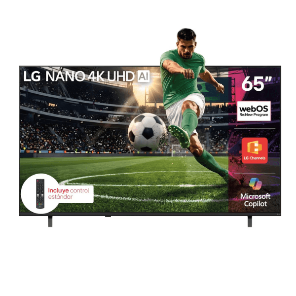 TELEVISOR LG 65" Ultra HD 4K LED SMART TV 65NU85CBPSA