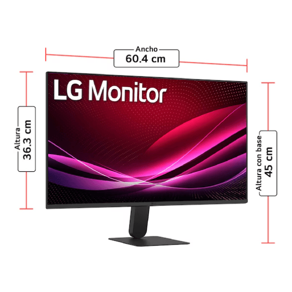 MONITOR LG 27" IPS Full HD 27U411A-B VGA/HDMI 120Hz