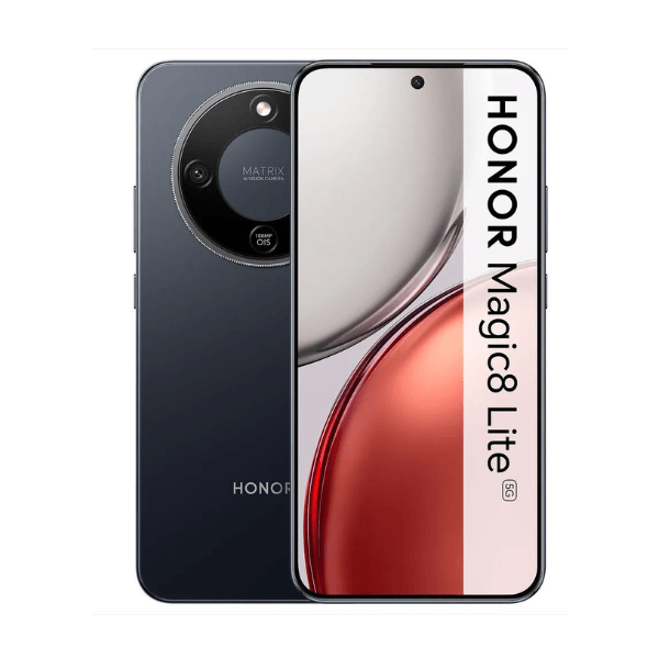 TELEFONO CELULAR HONOR Magic8 Lite + Kaspersky, 6.79" Amoled, Qualcomm Snapdragon 6 Gen 4, 512GB, RAM 8GB, Negro